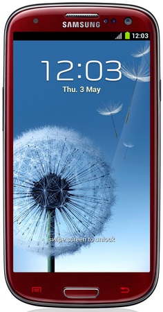 Смартфон Samsung Galaxy S3 GT-I9300 16Gb Red - Псков